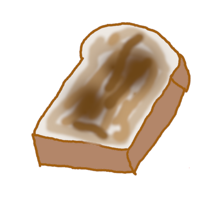 【食パン】パンの一種。「主食用パン」の略という説も。通常は四角形の型に生地を入れて発酵させ焼いたパンのこと。イギリスパンを先祖に持ち、日本人向けに非常に柔らかい生地でできている。
