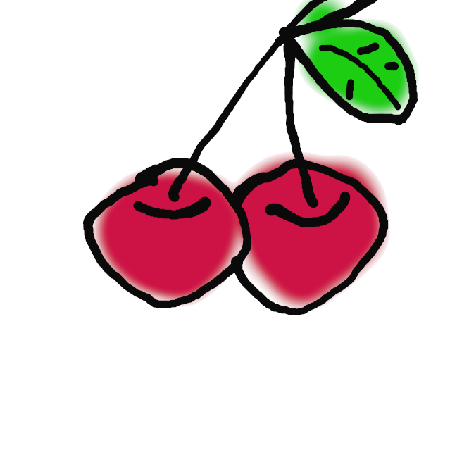 【桜ん坊】桜の果実の総称。特にセイヨウミザクラの実をいい、6月ごろ紅色・黄色に熟したものを食用とするほか、缶詰・ジャムなどにする。おうとう。