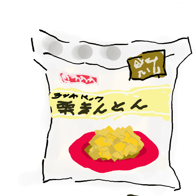 栗を用いた和菓子である。京都では似た形式の菓子を栗茶巾（くりちゃきん）とも呼ぶ。