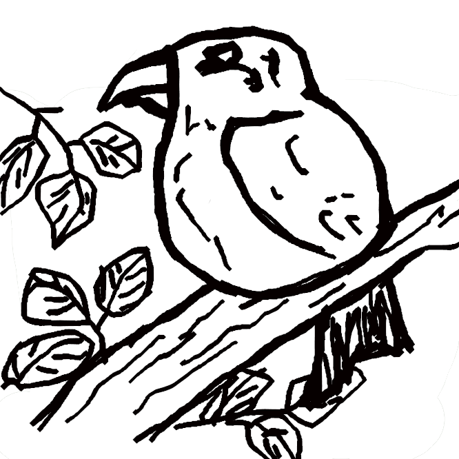 【小鳥】小型の鳥。スズメ・ウグイス・カナリヤの類。