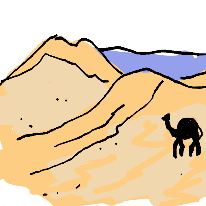 強い風によって運ばれた砂が堆積してできた丘。海辺にあるものを海岸砂丘、砂漠にあるものを内陸砂丘という。