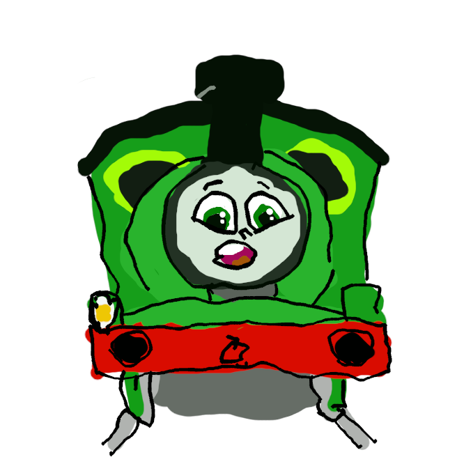 イギリスの幼児向け絵本『汽車のえほん』、またその映像化作品『きかんしゃトーマス』に登場する小型のタンク式蒸気機関車（タンク機関車）。