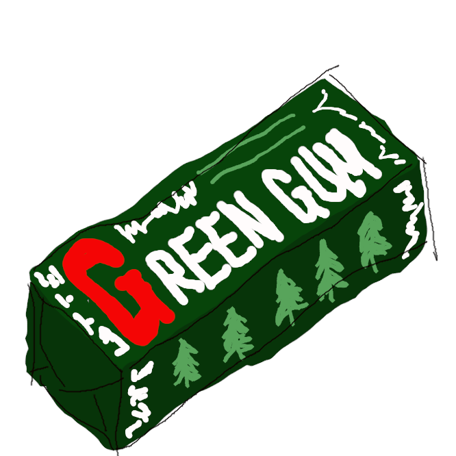 1957年4月にロッテが発売したガムで、日本で発売されたものの中でも特に歴史の古いガムである。葉緑素（クロロフィル）を配合した薄い緑色が特徴的なガムで、脱臭・殺菌作用がアピールされている。
